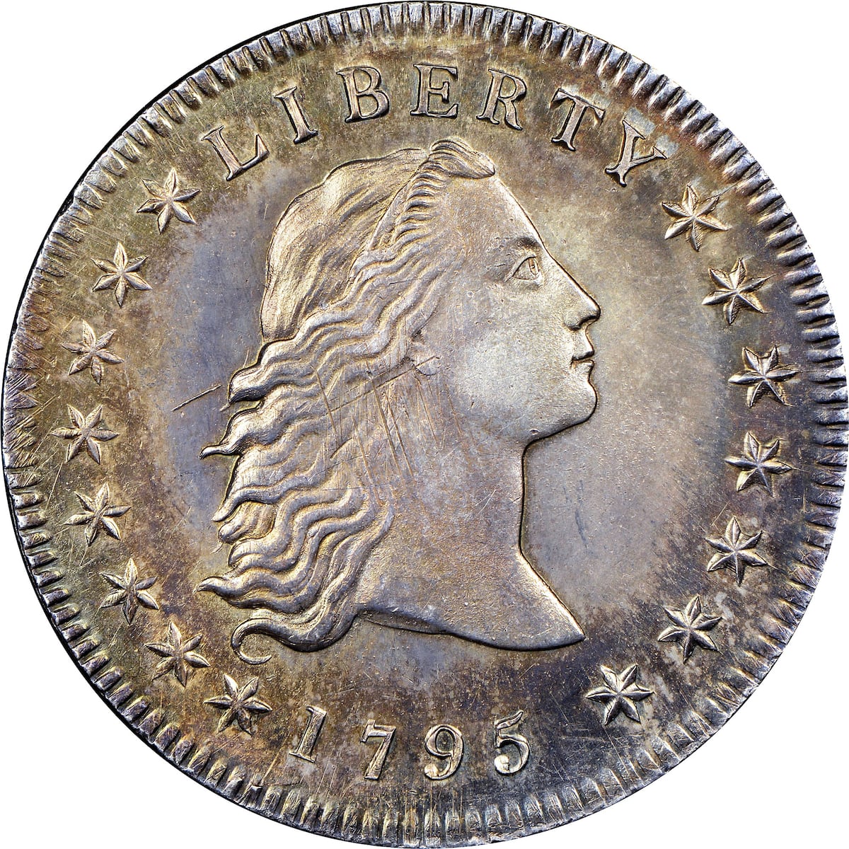 La moneda de 1795 tiene mucho valor (Foto: NGC)