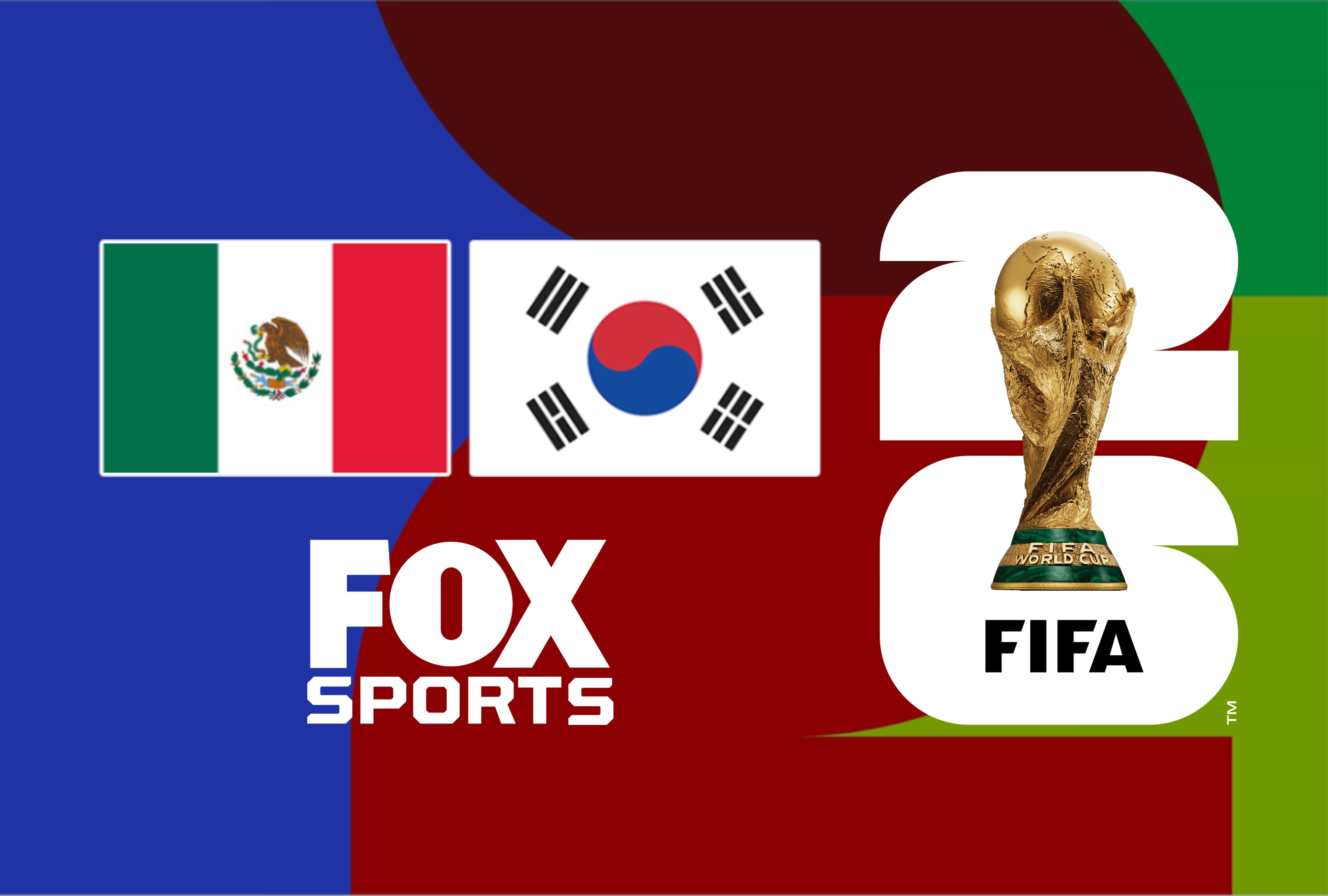 Cobertura oficial de la Copa Mundial de Fútbol 2026 en Estados Unidos. Conozca cómo ver el partido México vs. Corea del Sur a través de la señal de FOX Sports en vivo y la aplicación digital FOX One App online. | Crédito: fifa.com / Composición Mag