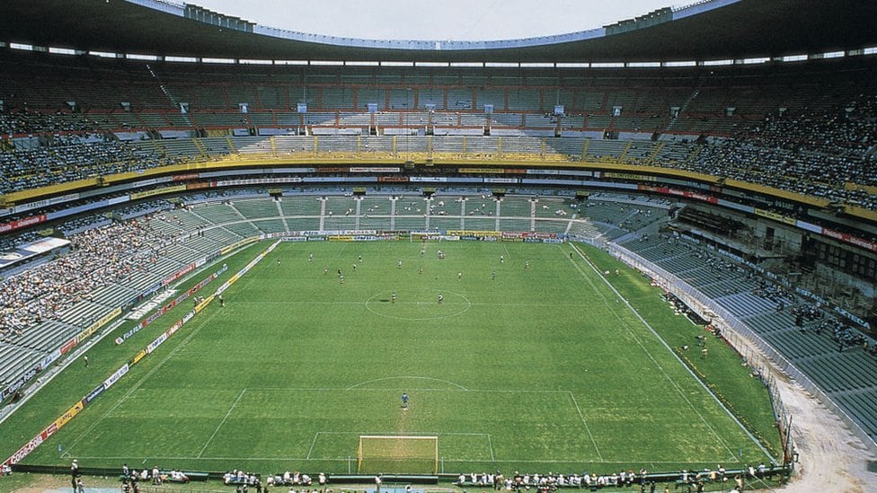 El Estadio Azteca en la Ciudad de México es el único estadio que será reutilizado durante el Mundial de 2026 tras ser sede en dos Copas del Mundo anteriores, en 1970 y 1986.