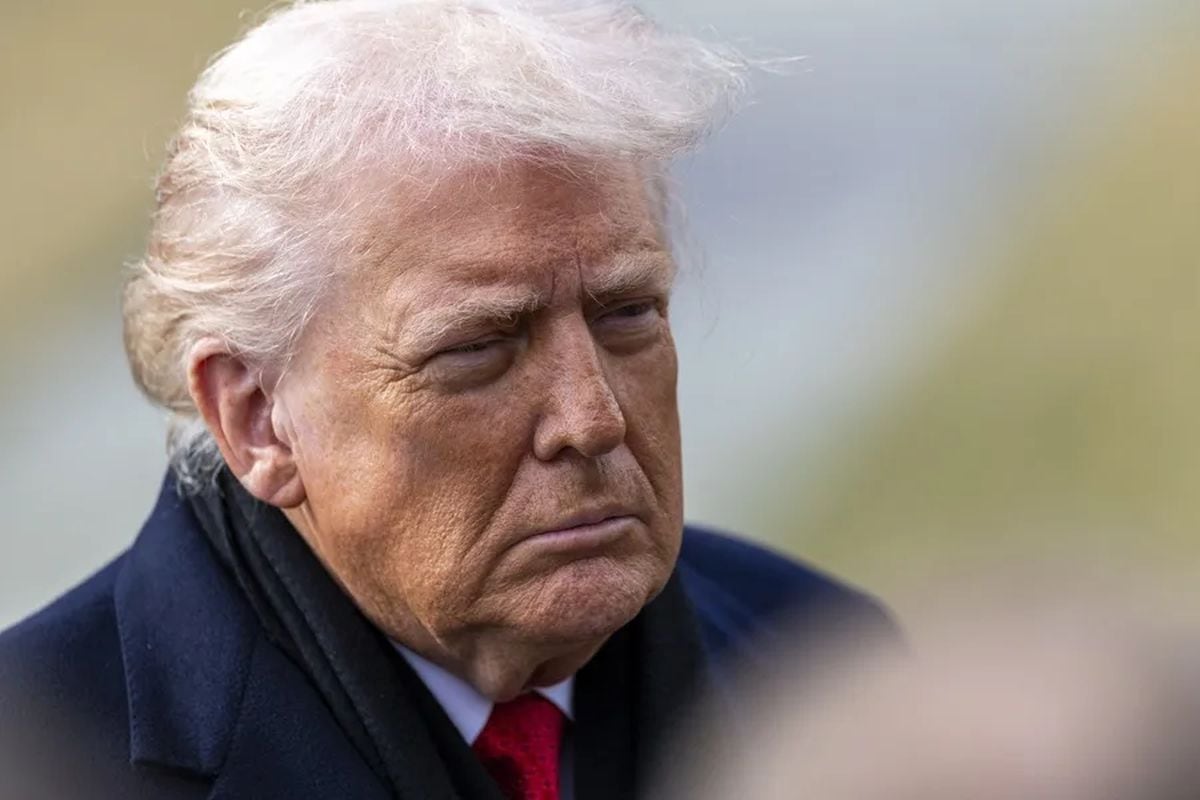 “Dado que por casa las cosas no están saliendo bien, Trump ha virado su atención al exterior”. Foto: EFE/EPA/ Shawn Thew