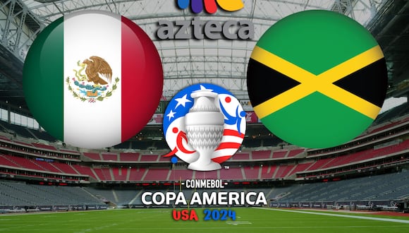 Revisa la guía de canales de TV Azteca 7 para ver el debut de México ante Jamaica en la Copa América. (Foto: Composición Mix)