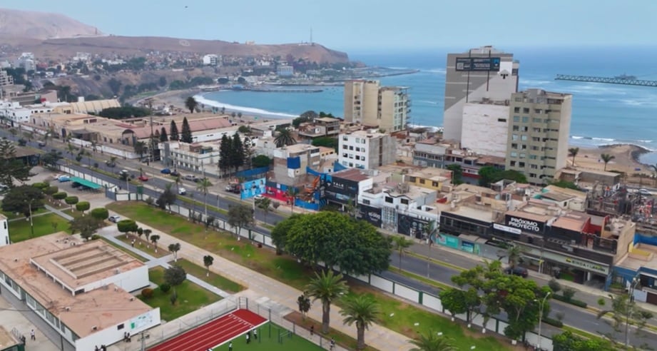 Vista del Malecón Costa sur, en Chorrillos. Foto: Albamar Inmobiliaria.