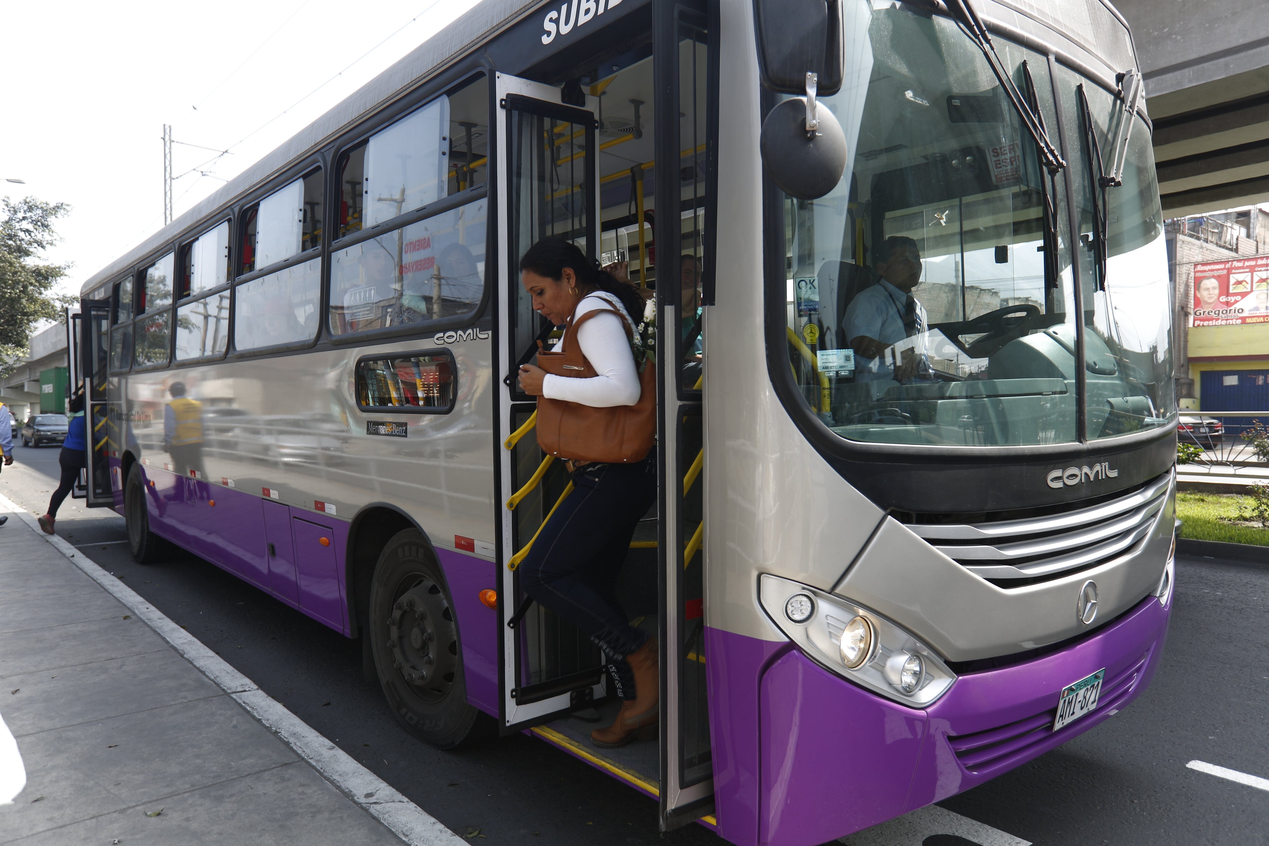 Corredor Morado dejará de funcionar por millonaria deuda a partir del 4 de marzo. (Foto: GEC)