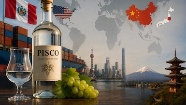 Exportadores de pisco buscan ingresar a mercados asiáticos ante cambios en la demanda internacional. (Imagen de referencia)