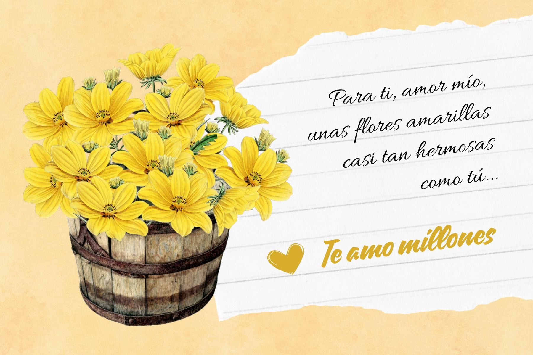 Este sábado 21 de marzo inicia la primavera en México y Estados Unidos, una fecha donde muchas personas regalarán flores amarillas a sus parejas (Foto: Canva.com)