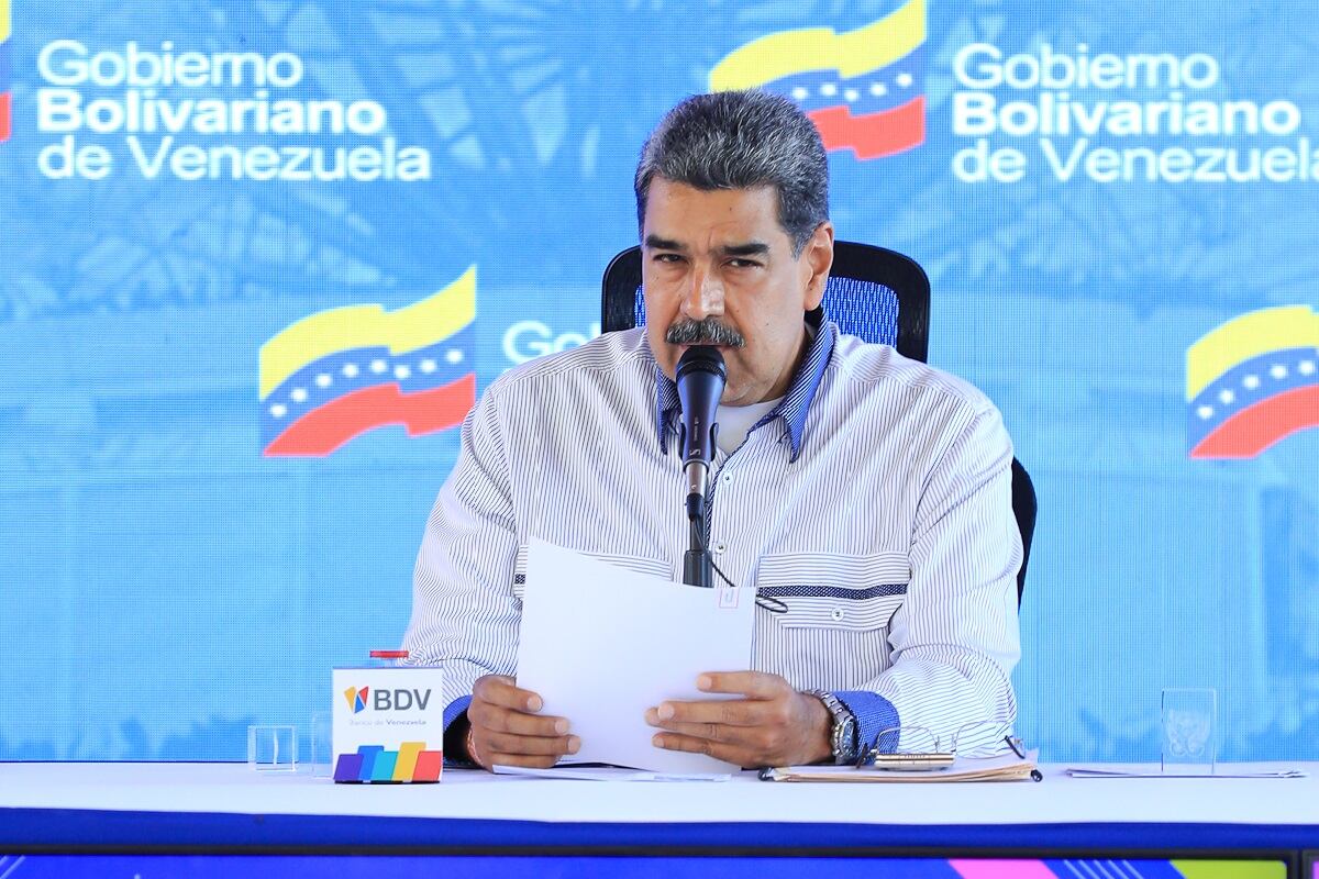 El comando de campaña del chavismo aseguró que el resultado de la elección “signa la derrota de los factores extremistas”. (Foto de Prensa Miraflores / EFE)