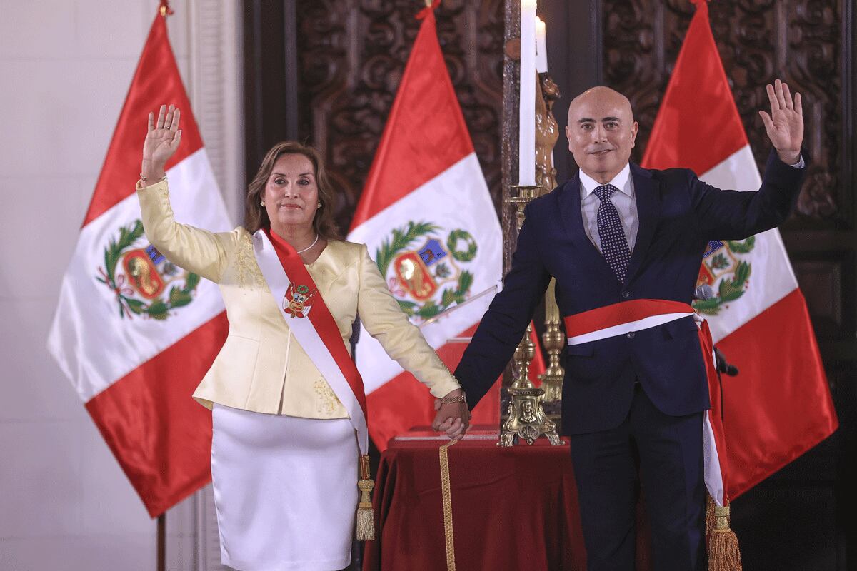 Durich Whittembury juramentó como nuevo ministro de Vivienda en reemplazo de Hania Pérez de Cuéllar. Foto: GEC.