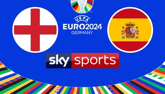 Señal oficial vía SKY Sports para mirar el partido España vs. Inglaterra por la final de la Euro 2024 desde México. | Crédito: Canva / Composición Mix