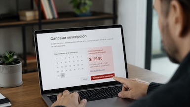 ¿Le cobran por cancelar? Lo que pueden y no pueden exigir las empresas | Foto: Generada con IA - ChatGPT