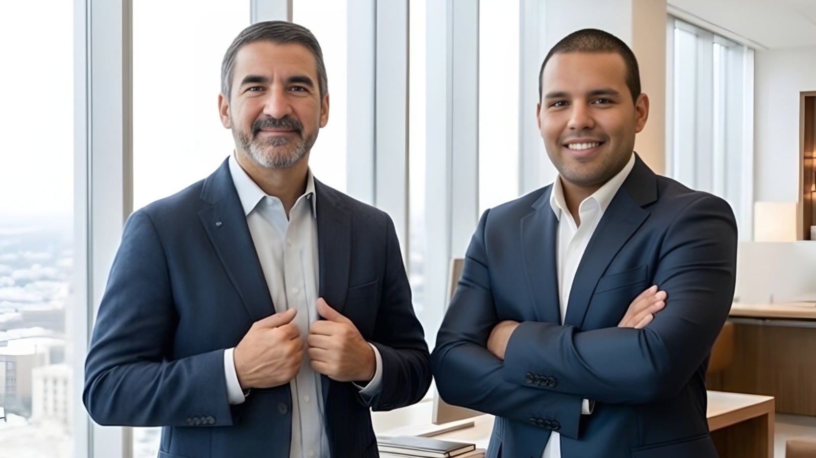 Rafael Barroeta, director comercial de LATAM de Duracell (izquierda), afirmó que cada vez el mercado de pilas va creciendo hacia los productos alcalinos. Por su parte, Andrés Macedo, gerente de negocios de Yichang (derecha), aseguró que el ingreso de Duracell a los hard discount no significa que se descuidarán otros canales de venta. (Foto: difusión).