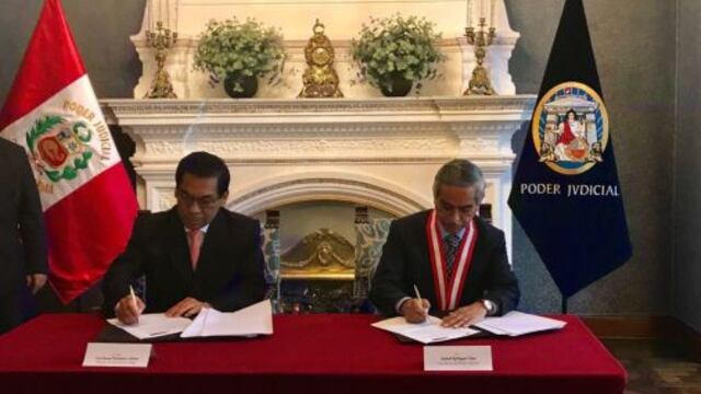 Poder Judicial y Minagri firman convenio para mejorar lucha contra delitos ambientales