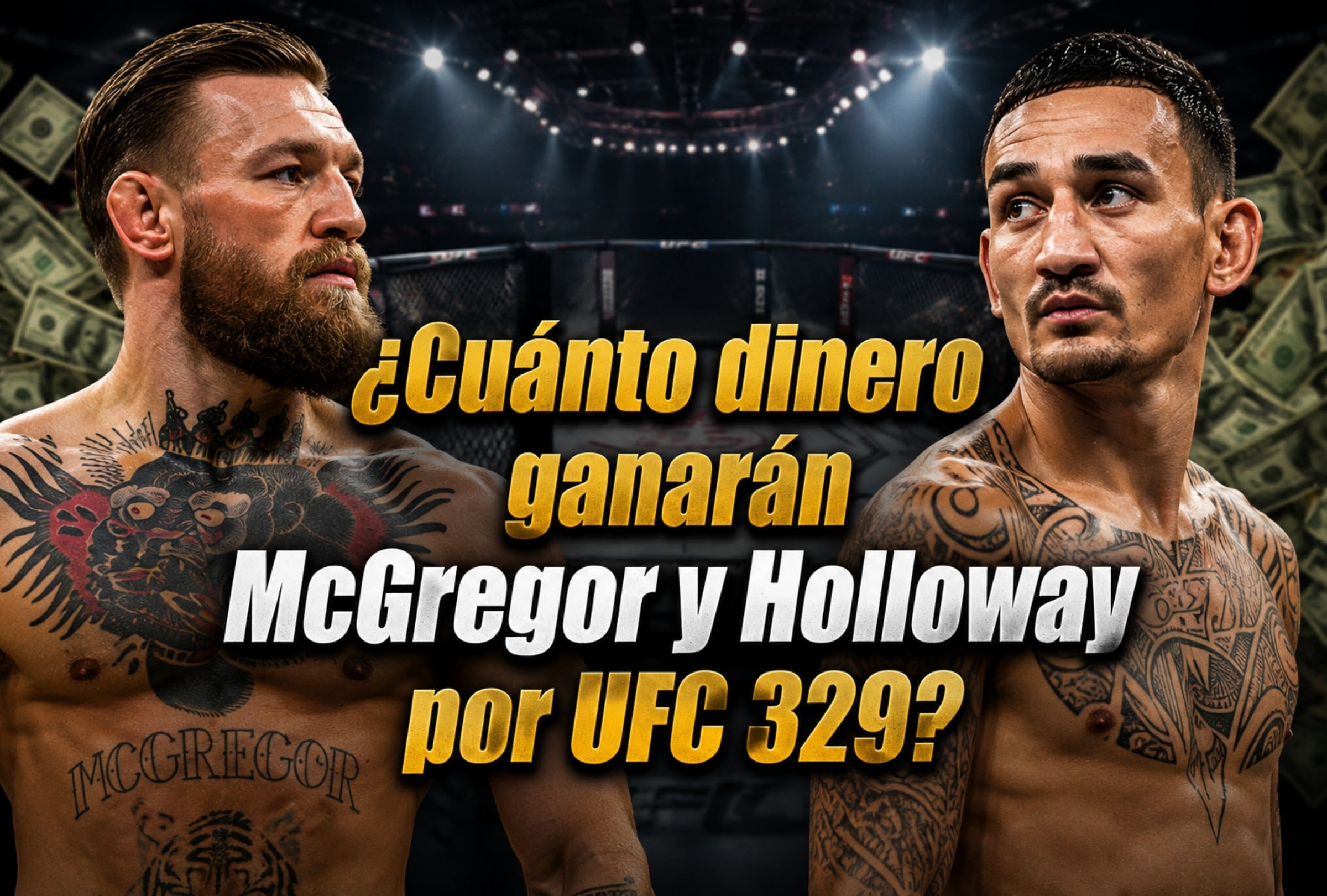 Conor McGregor volverá a competir este sábado 11 de julio cuando enfrente a Max Holloway en la pelea estelar de UFC 329. (Foto: Imagen creada por Mix usando Gemini)