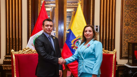 Esta mañana se llevó a cabo el encuentro entre el presidente de Ecuador, Daniel Noboa, y el Gobierno peruano. Los mandatarios de Perú y Ecuador suscribieron la Declaración de Lima.