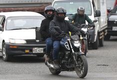 Prohibición de dos personas en moto: las excepciones que plantean desde el Congreso