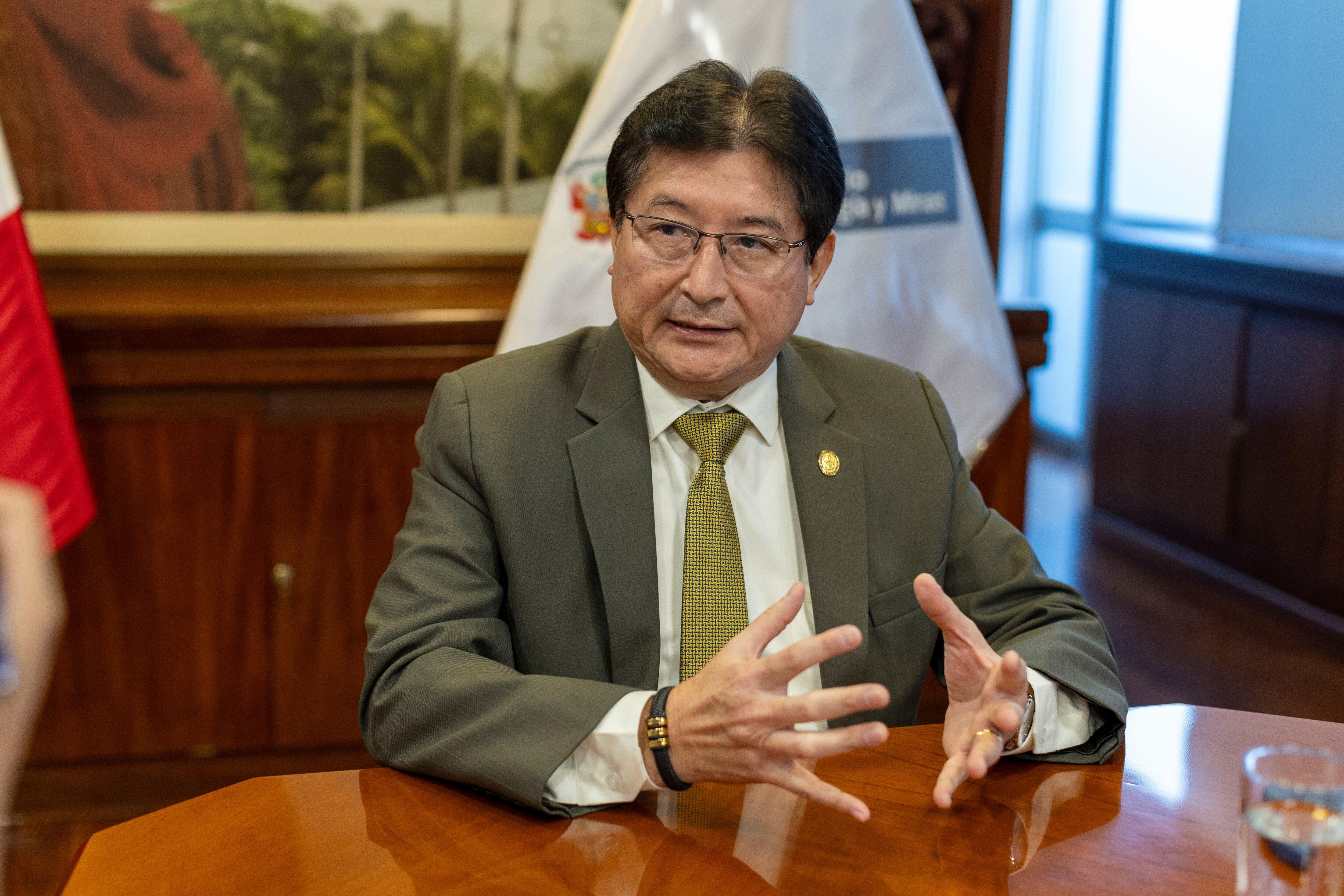 Dos de los grandes desafíos del titular del Minem, Guillermo Shinno, serán frenar una nueva ampliación del Reinfo y poner a debate un proyecto de Ley MAPE que pueda ser aplicable. (FOTOS: MARIO ZAPATA N. / @PHOTO.GEC)