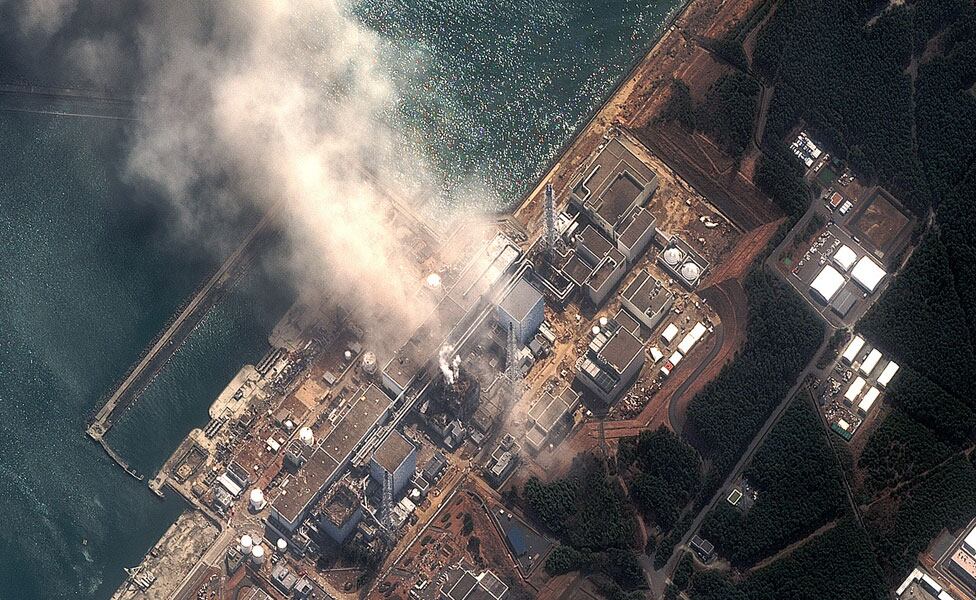 El tsunami de 2011 causó fallas en la planta nuclear de Fukushima.