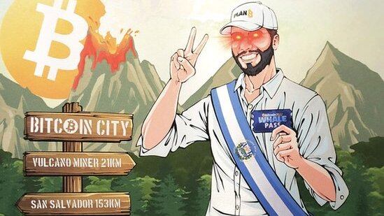 Los "ojos láser" es un símbolo que utilizan los bitcoiners y que el presidente Bukele usaba en su perfil de Twitter.