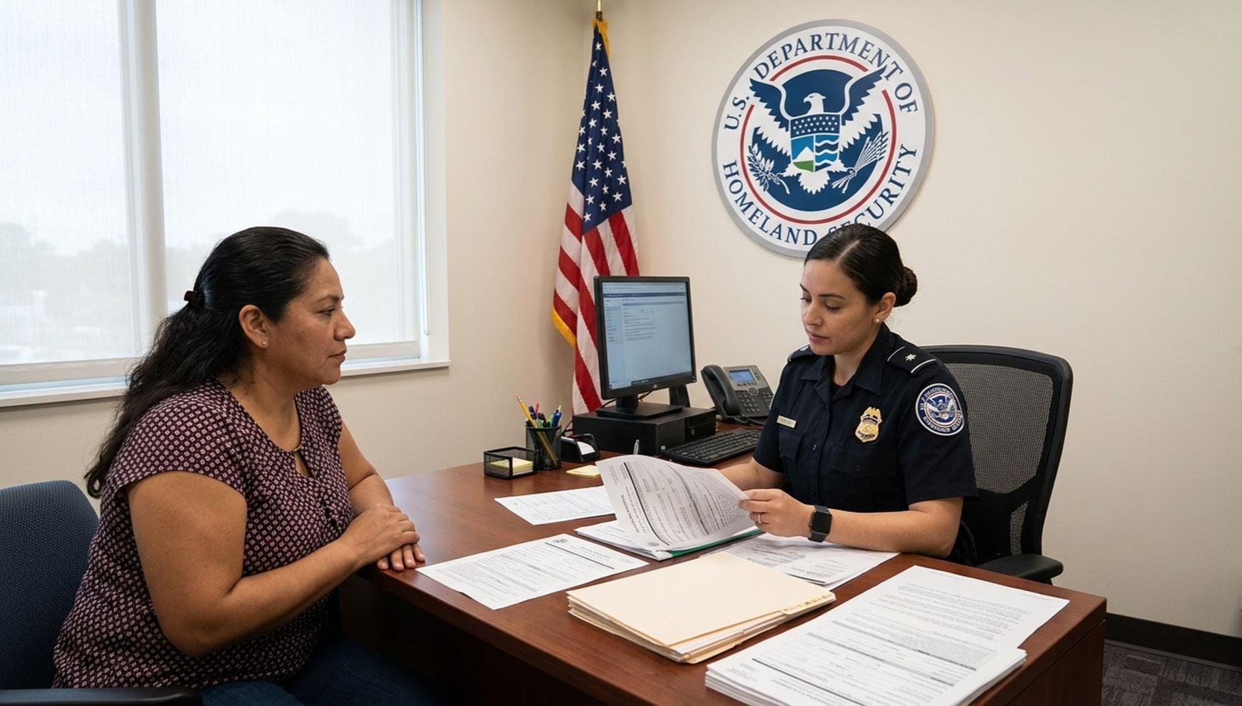El formulario está dirigido a ciertos solicitantes de visa de inmigrante que pueden demostrar que negarles el perdón causaría una dificultad extrema a su cónyuge o padre ciudadano estadounidense o residente permanente legal (Foto: Imagen creada por Gestión MIX usando Gemini)