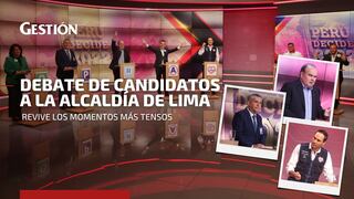 Debate Electoral 2022: estos fueron los momentos más tensos que protagonizaron los candidatos a la alcaldía de Lima