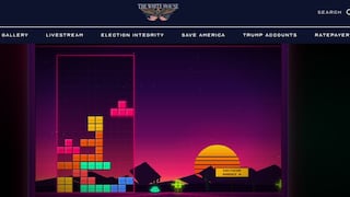 Casa Blanca retira de su página un juego tipo Tetris llamado “Construye el muro”