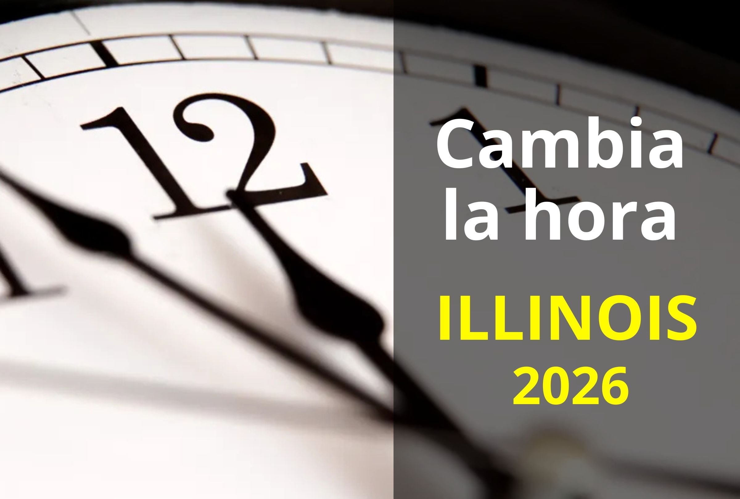 CHICAGO, ILLINOIS (ESTADOS UNIDOS).- Conoce qué día se cambia la hora en Illinois este 2026: cómo adelantar y atrasar el reloj y ciudades afectadas. (Foto: Freepik / Composición Mag)