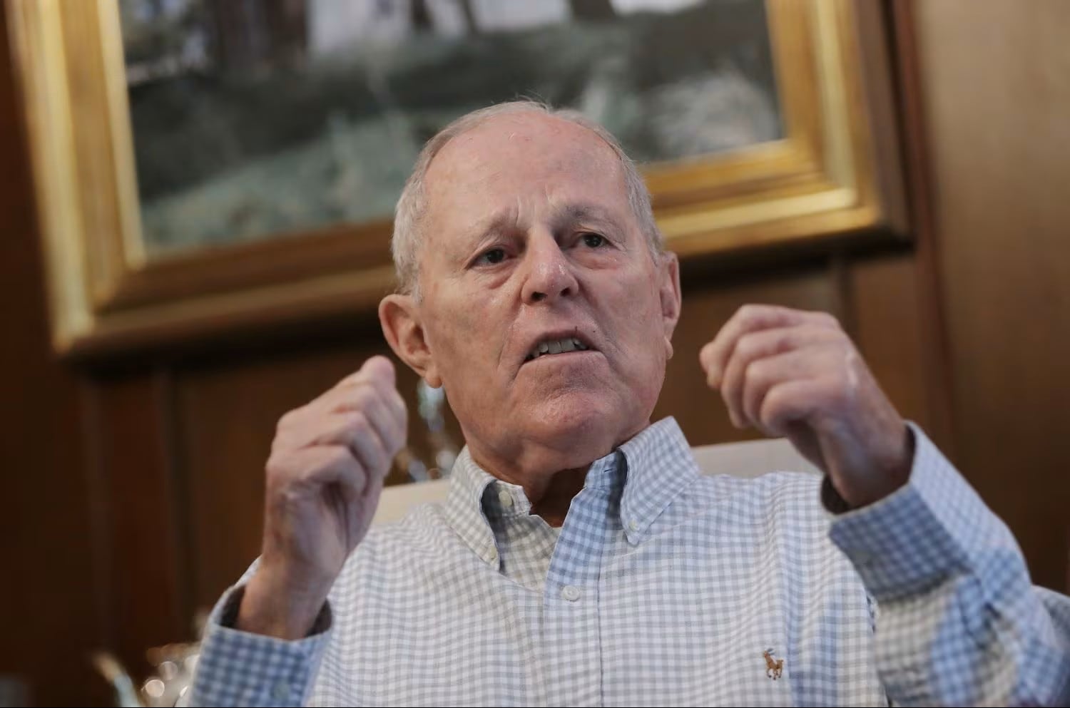 “Ser presidente de Perú es un chiste”, dijo el expresidente Pedro Pablo Kuczynski.