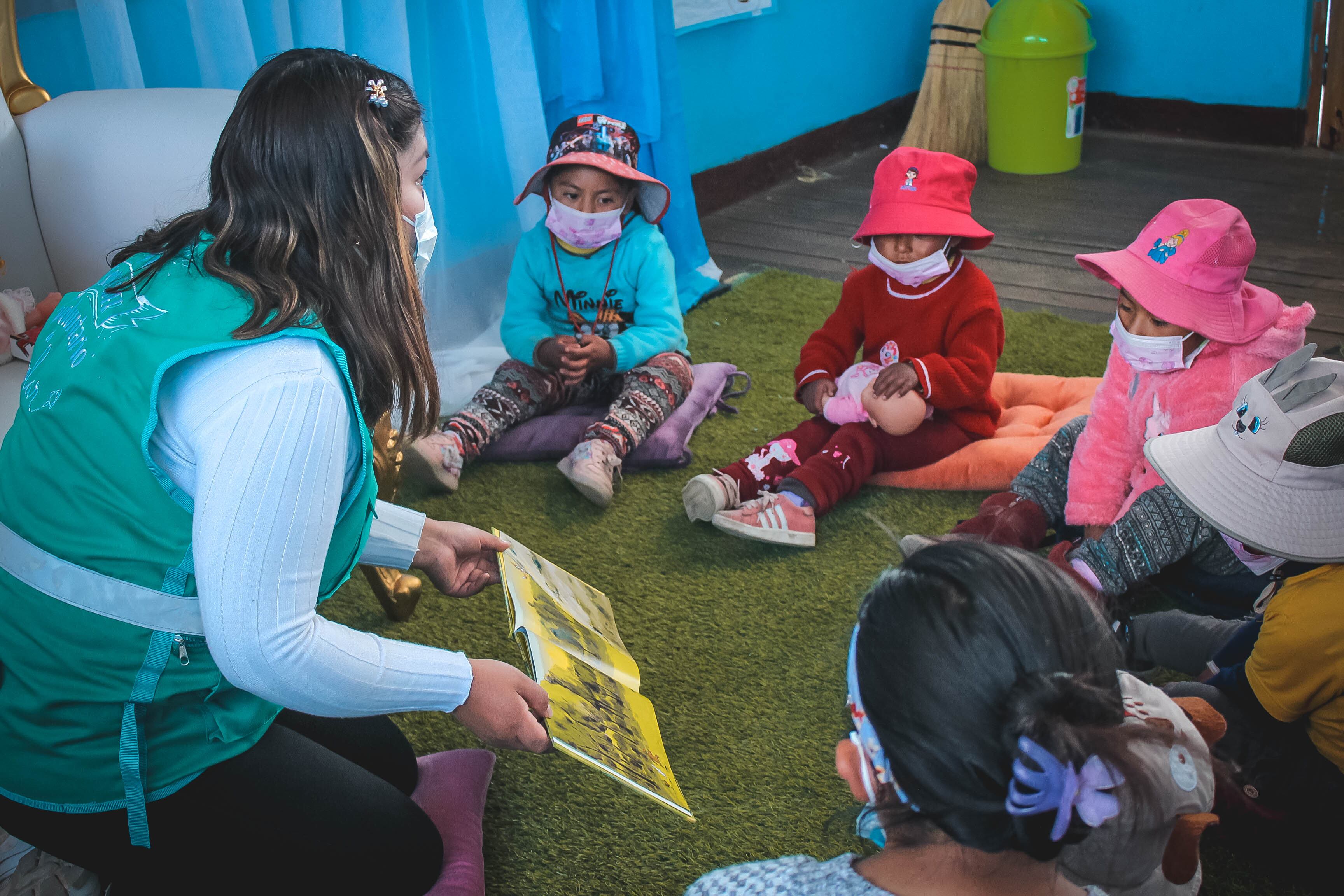 Programa Nacional Cuna Más y Aporta atenderán a miles de niños en todo el país. Foto: Aporta