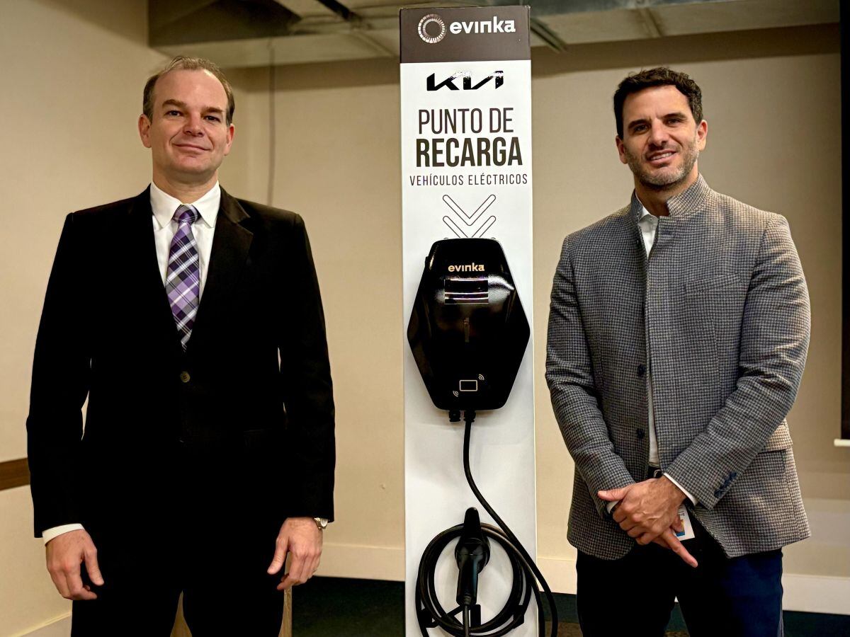 Kia y Casa Andina anunciaron alianza que contempla la instalación de cargadores eléctricos en diferentes hoteles de la cadena. Foto: Métrica.