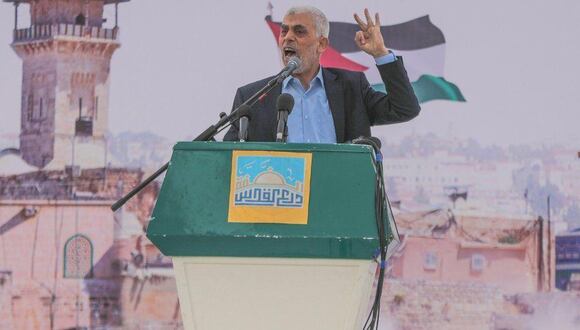 Yahya Sinwar, líder político de Hamás, ha sido desginado como uno de los principales objetivos del operativo militar de Israel.