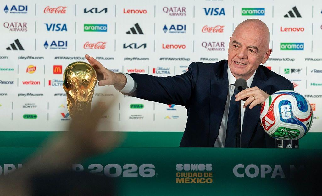 Gianni Infantino es el actual presidente de la FIFA.
