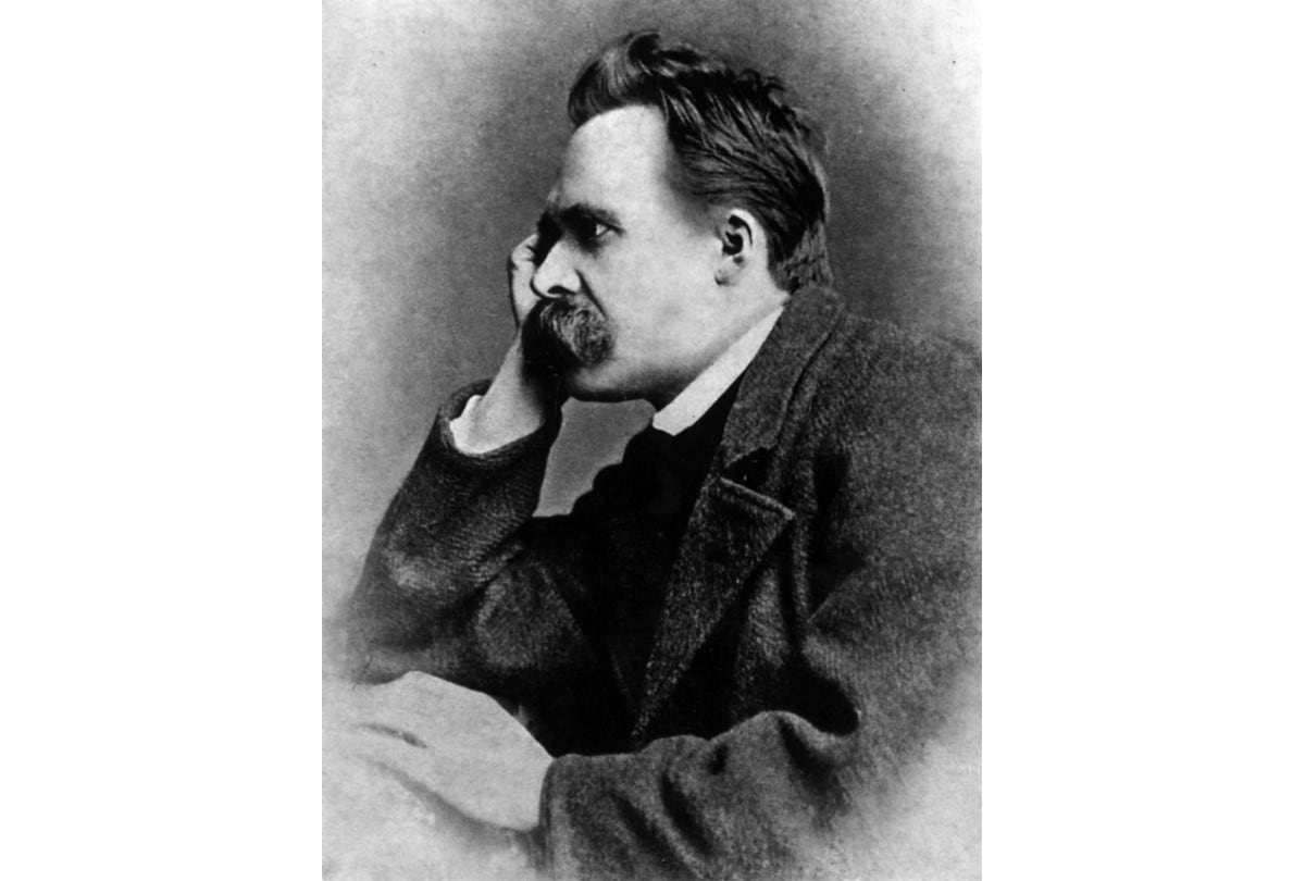Retrato de Friedrich Nietzsche en 1882, captado por el fotógrafo Gustav Schultze durante una sesión realizada en Naumburg. | Crédito: Gustav Schultze