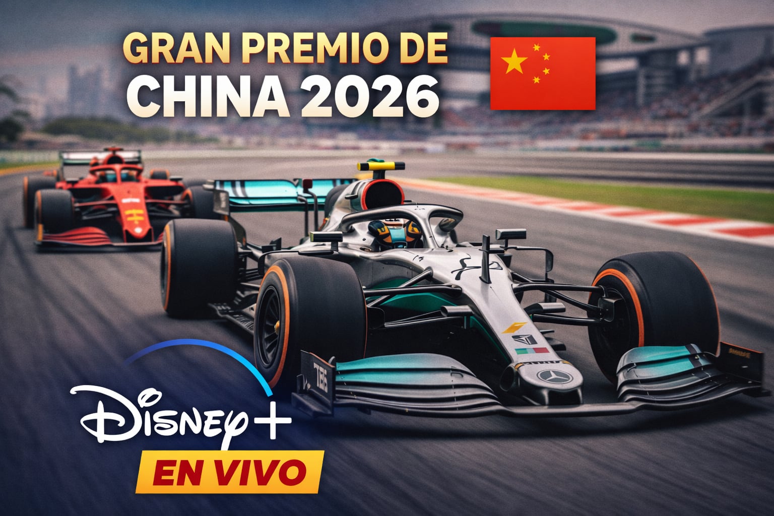 El Gran Premio de China 2026 promete elevar aún más la intensidad tras el explosivo arranque de temporada (Imagen hecha por Gestión con apoyo de la IA Gemini)