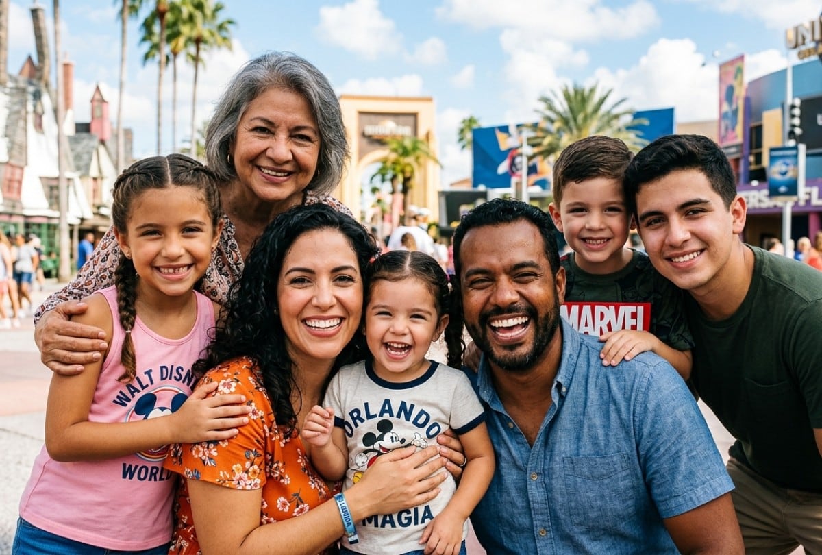 Florida en EE.UU. muestra un aumento notable de apellidos latinos en su población. | Crédito: Imagen creada por Gestión Mix usando Gemini