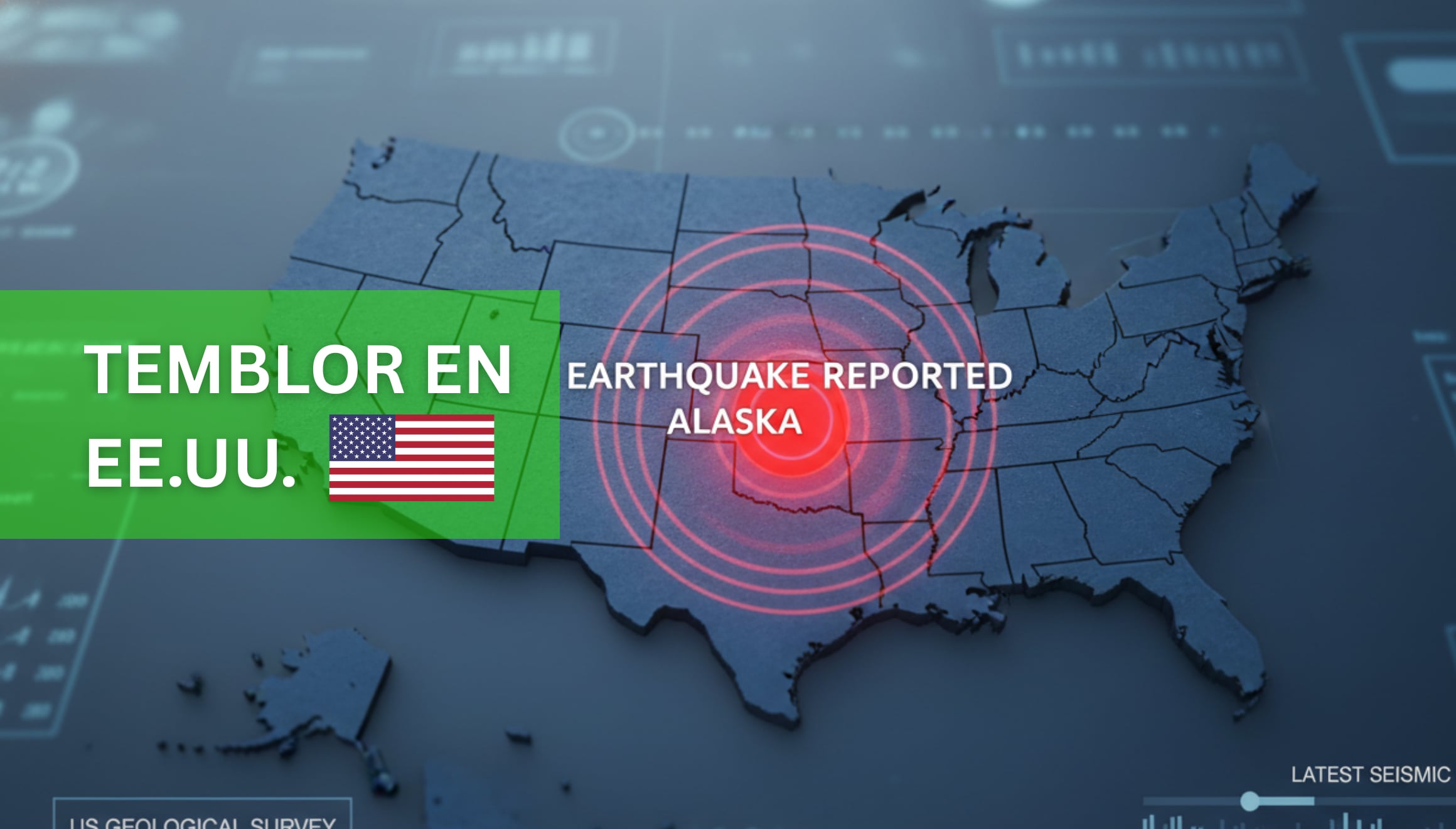 Revisa el reporte del USGS sobre el temblor en EE. UU. hoy 19 de marzo 2026. Entérate de la magnitud y el epicentro en California o Nueva York en vivo. Mantente seguro con la información más reciente del último sismo. | Imagen referencial creada por Gestión Mix usando la IA de Gemini / Composición GEC