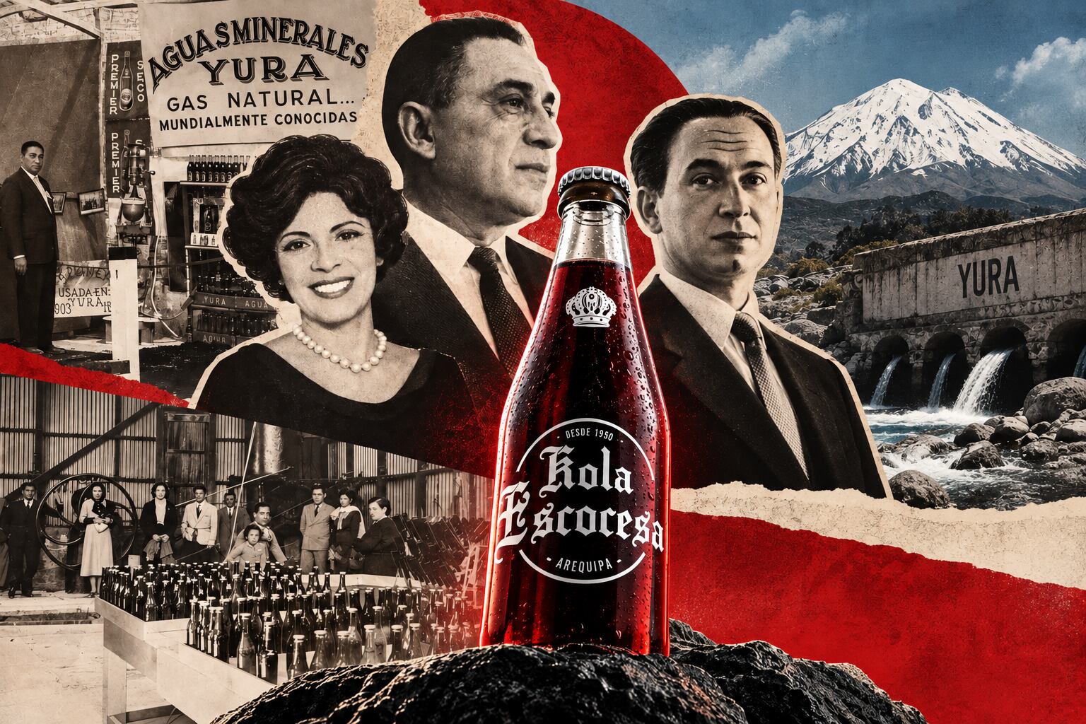 Kola Escocesa es la marca emblemática de Empresa Yura.
