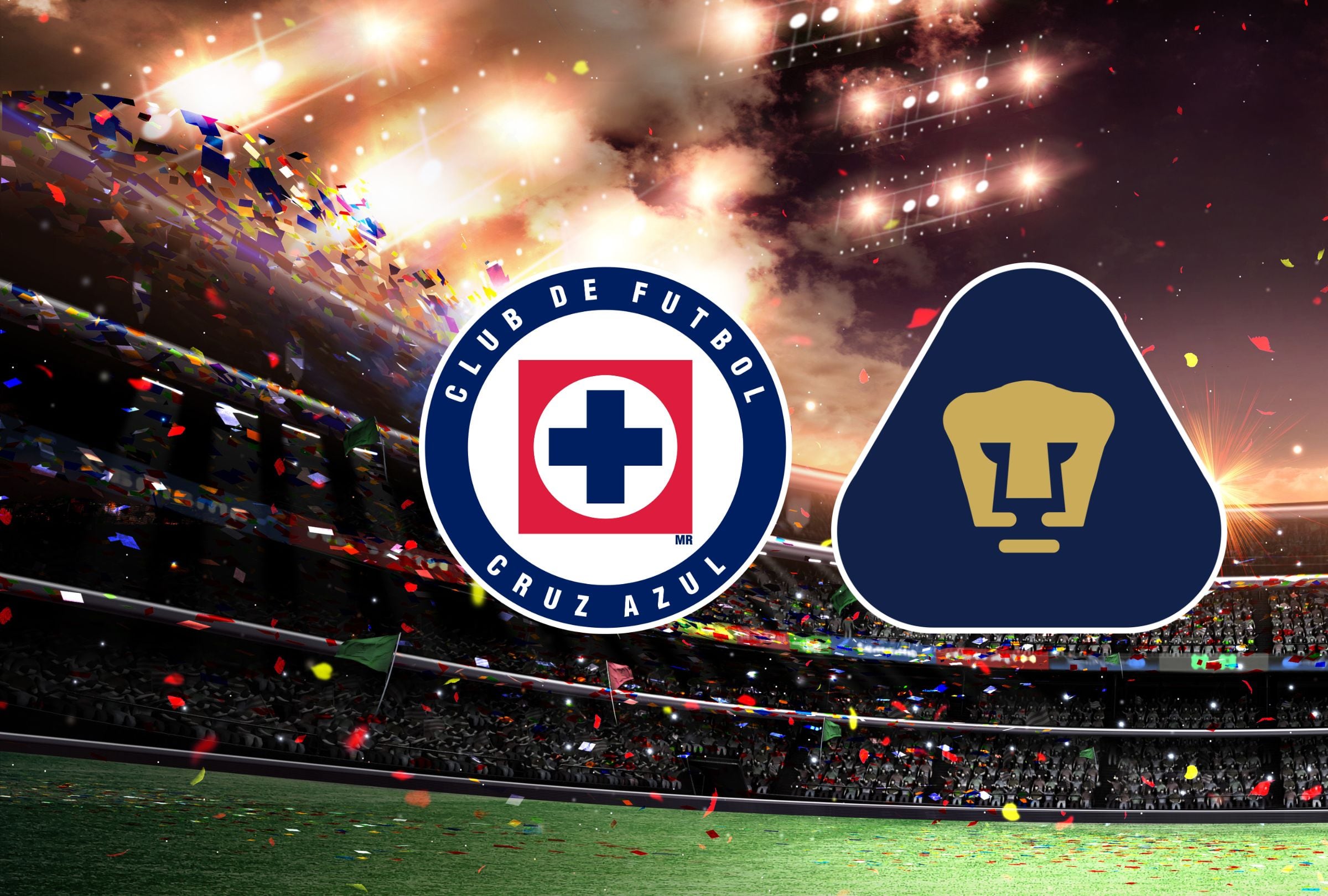 El Cruz Azul vs. Pumas UNAM por la Liga MX promete ser intenso de principio a fin. (Foto: Composición Canva - Gestión Mix)
