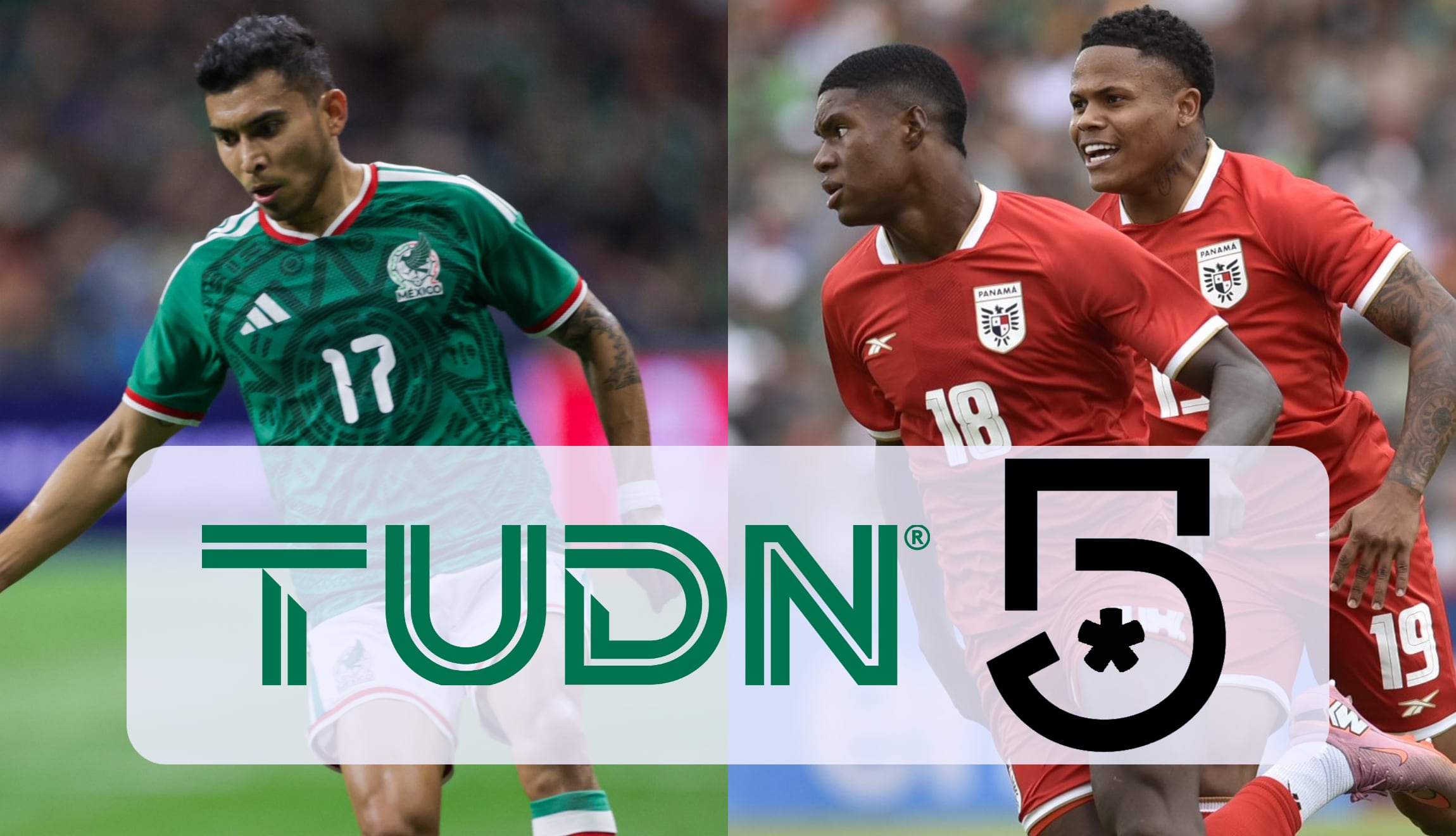 Transmisión del Canal 5 y TUDN USA para ver el amistoso de México vs. Panamá, este jueves 22 de enero desde el Estadio Rommel Fernández. (Foto: @miseleccionmx / @fepafut / Composición Mix)