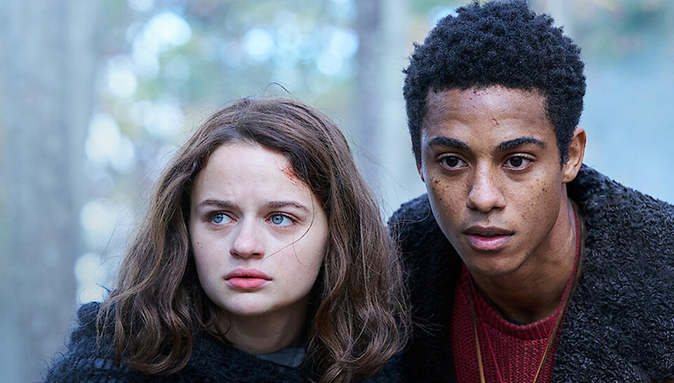 Los personajes de Tally y David en la película "Los feos" (Foto: Netflix)