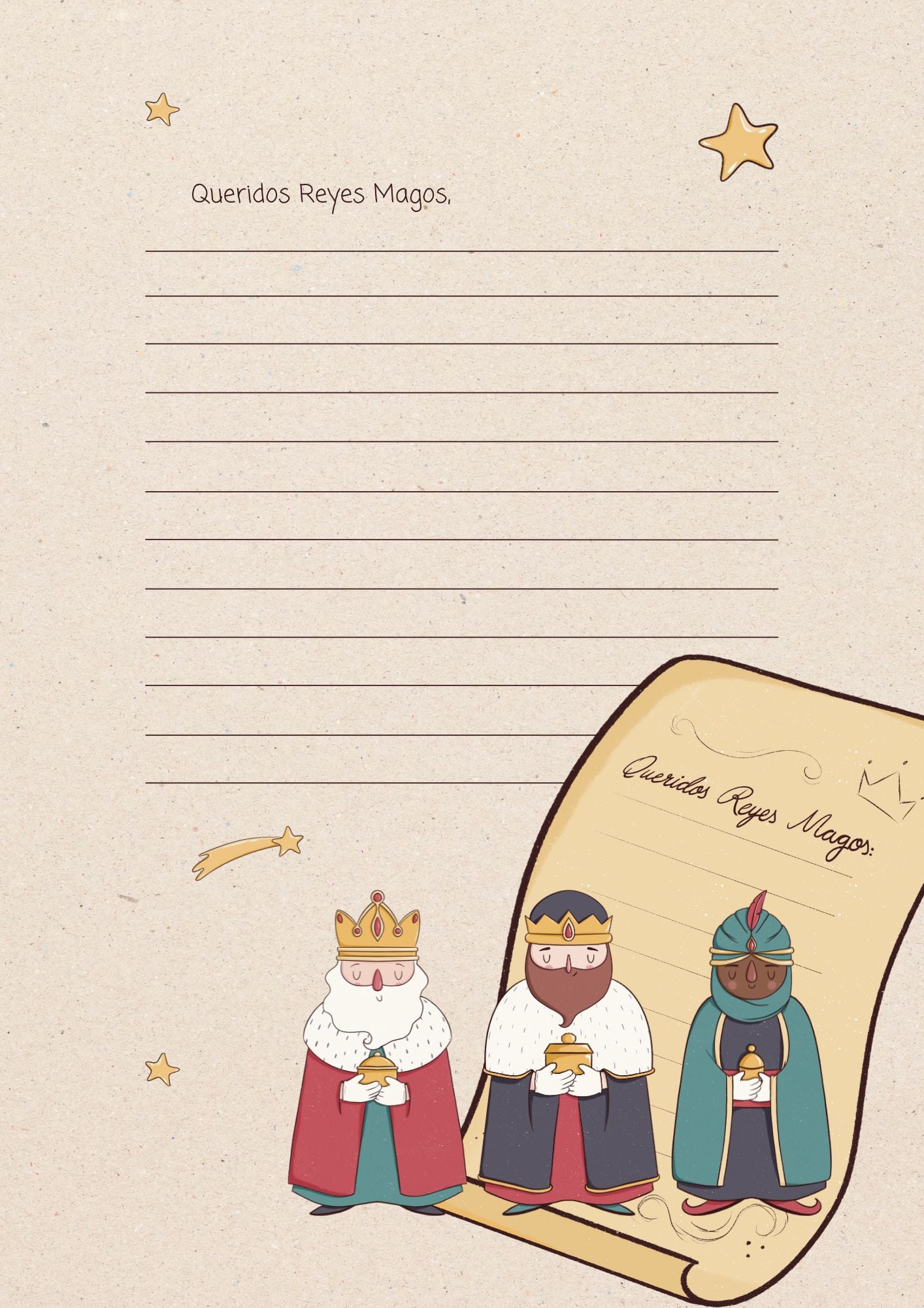 MADRID (ESPAÑA), 06/01/2026.- Que nuestros lazos familiares brillen más que cualquier estrella. FOTO DE CANVA.COM