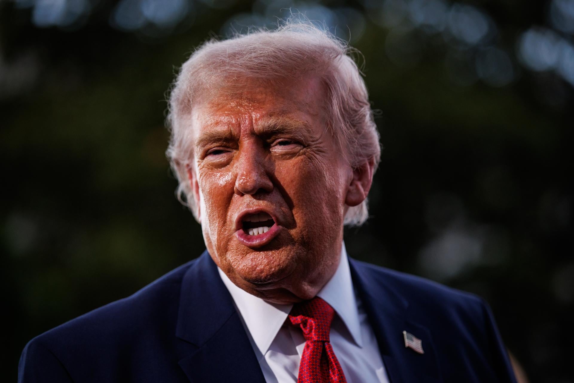 El presidente de Estados Unidos Donald Trump. (Foto: EFE)
