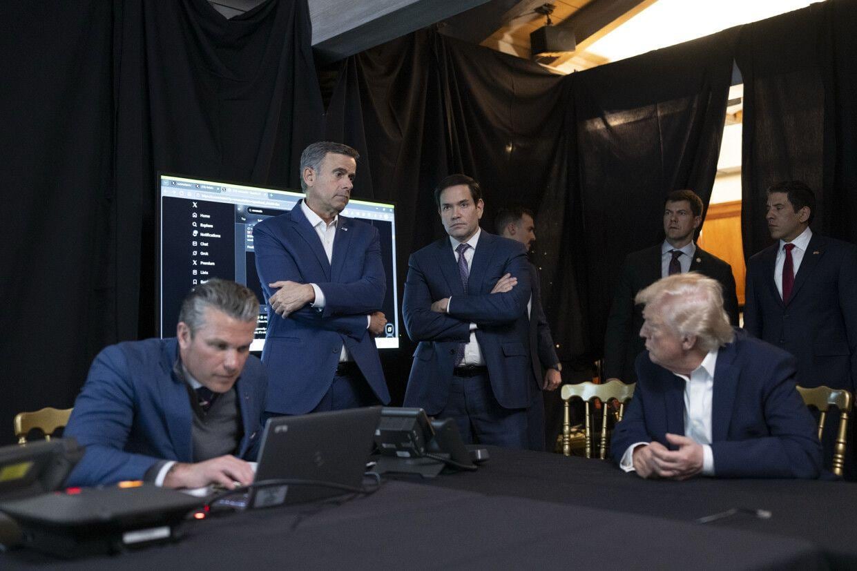 Marco Rubio y Donald Trump supervisando la operación en Venezuela que resultó en la captura del presidente Nicolás Maduro.