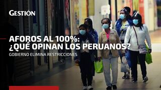 Ampliación del aforo al 100%: así piensan los limeños sobre esta medida