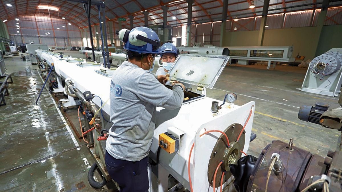 Grupo Hidráulica cuenta con una fábrica propia de tuberías HDPE. (Foto: Difusión)