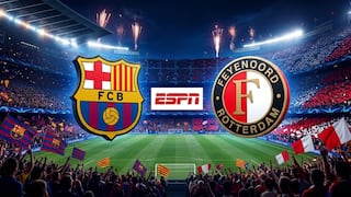 ESPN y Disney Plus transmitieron el partido Barcelona vs. Feyenoord por la Champions League