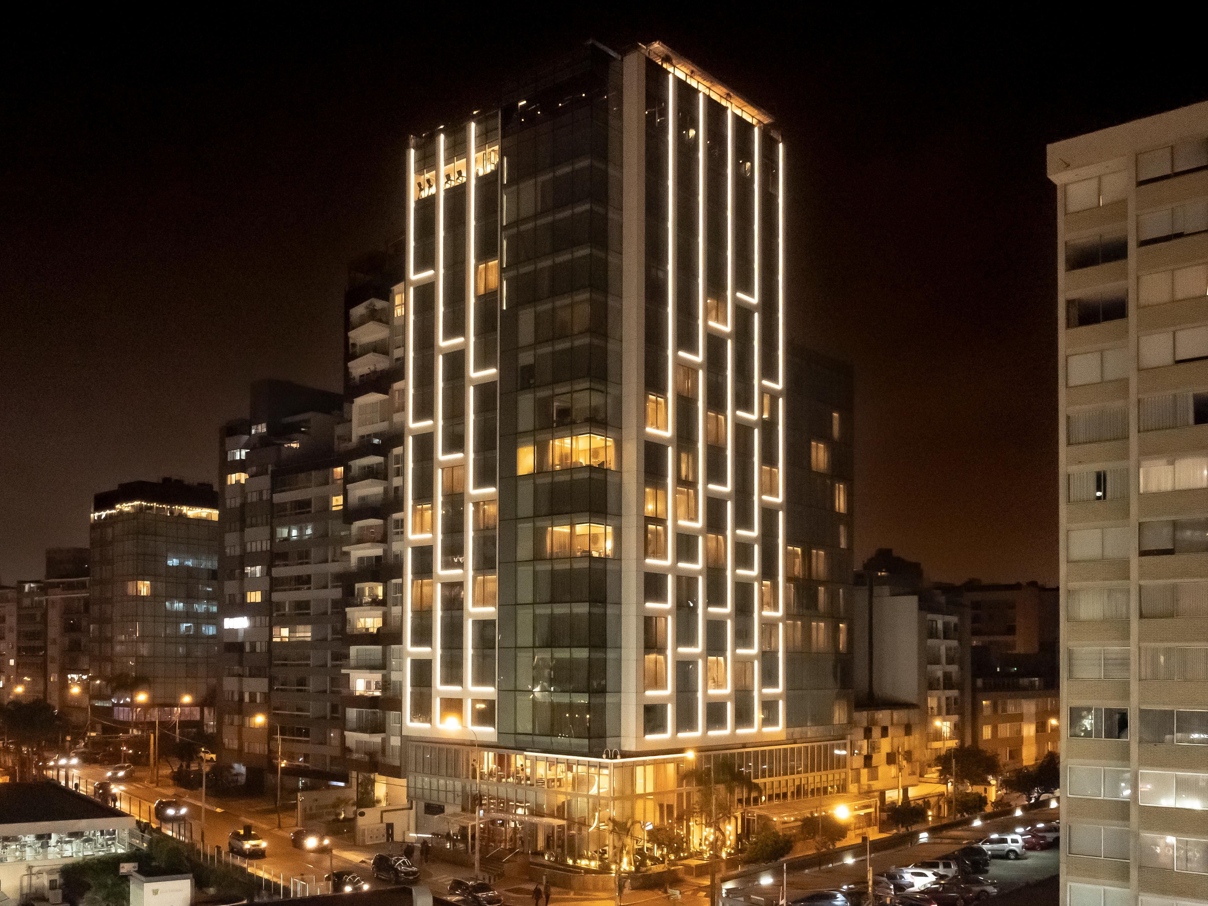 La propuesta hotelera de Vignette Collection es Souma Hotel Lima, en un distrito turístico de la capital del Perú.