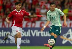 Con contundencia: México venció 2-0 al Inter de Porto Alegre en amistoso jugado en Brasil