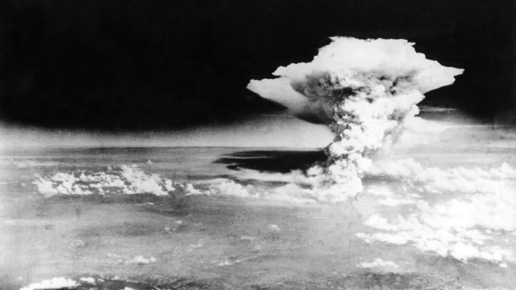Explosión nuclear sobre Hiroshima, Japón, el 6 de agosto de 1945. (Foto: difusión)