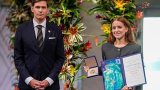 Machado dedica el Nobel de la Paz a todos los venezolanos y a los líderes que la apoyaron