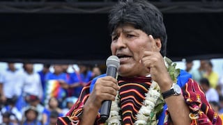 Evo Morales: prohibición de ingreso a Perú es una acción política judicializada