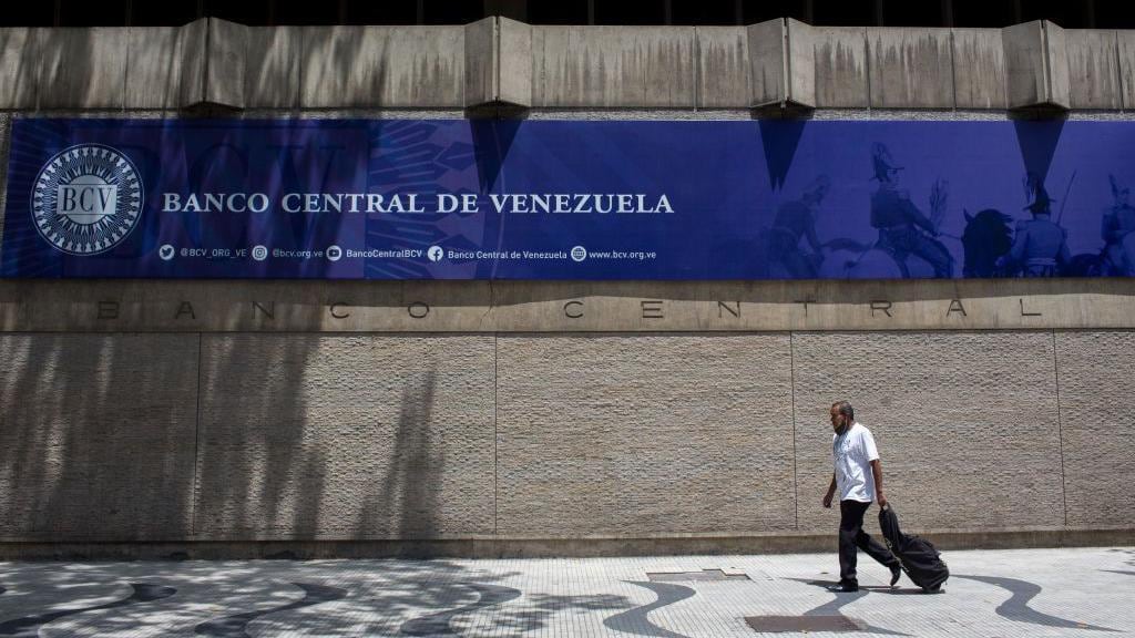 Estados Unidos levanta sanciones contra Banco Central venezolano. (Photographer: Manaure Quintero/G/Manaure Quintero)